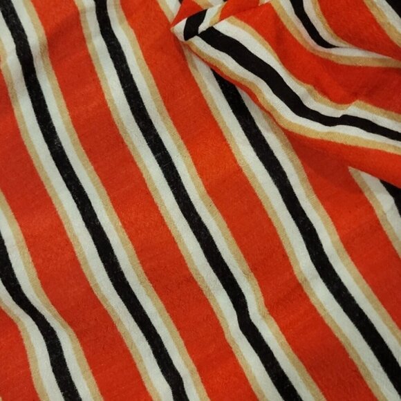 Free People SZ 4 Funky Chic Boho Luna Asymmetrical Striped Side Zip Maxi Skirt - Picture 14 of 15